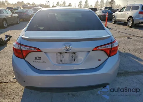 2015 Toyota Corolla L из США, поврежденный, VIN 2T1BURHE1FC231540